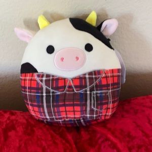 Squishmallows Connor the Cow 7.5” plush